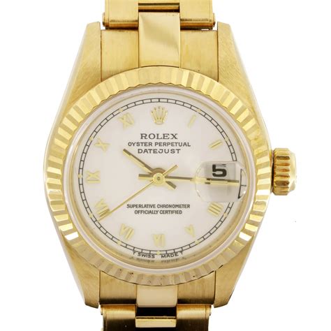 rolex datejust donna oro usato piccolo|Orologi Rolex Lady.